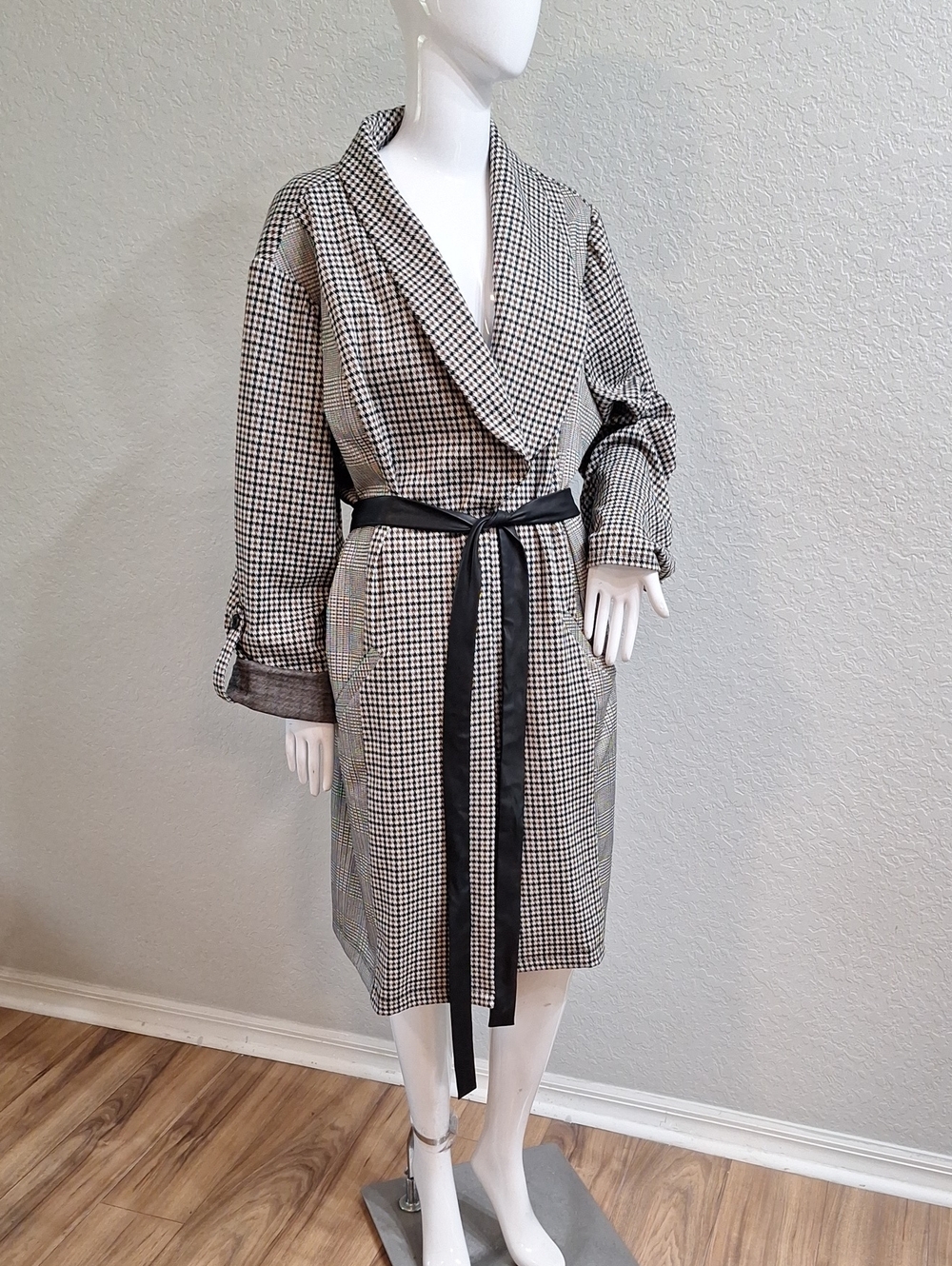 Cato Open Front Wrap Trench
